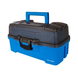 Plano 3-Tray Tackle Box, blue